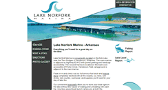 Desktop Screenshot of lakenorforkmarina.com